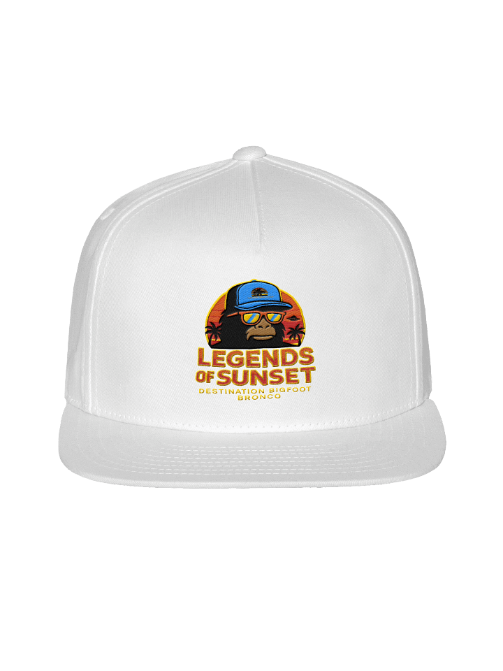 Legends Of Sunset Destination Bigfoot Bronco Bigfoot Logo Snapback 100% Cotton Twill (Multiple Colors Available) product image (4)