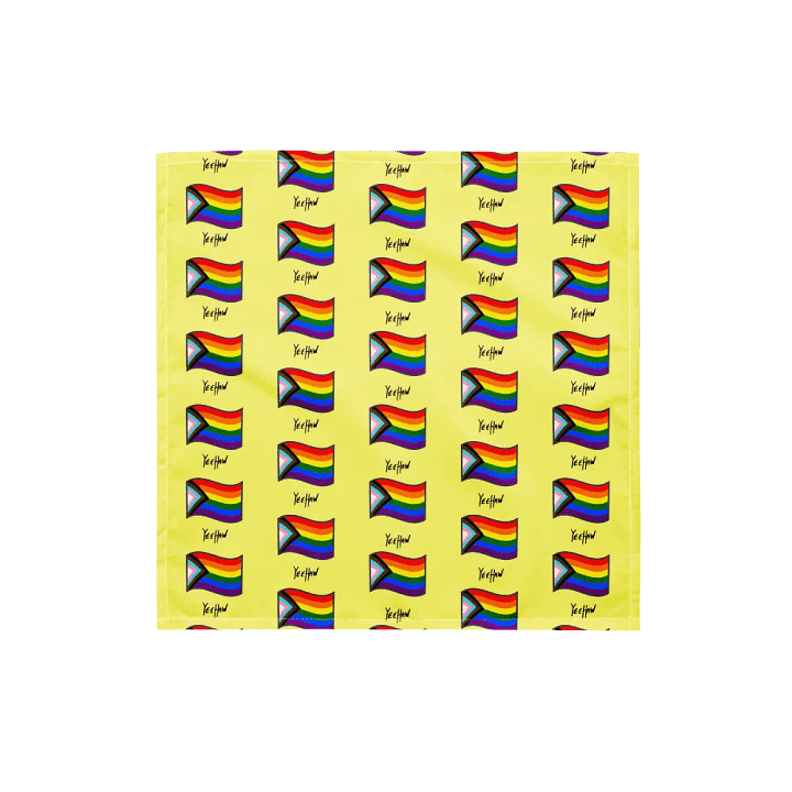 Cowboy x Pride Bandana (Yellow) product image (1)