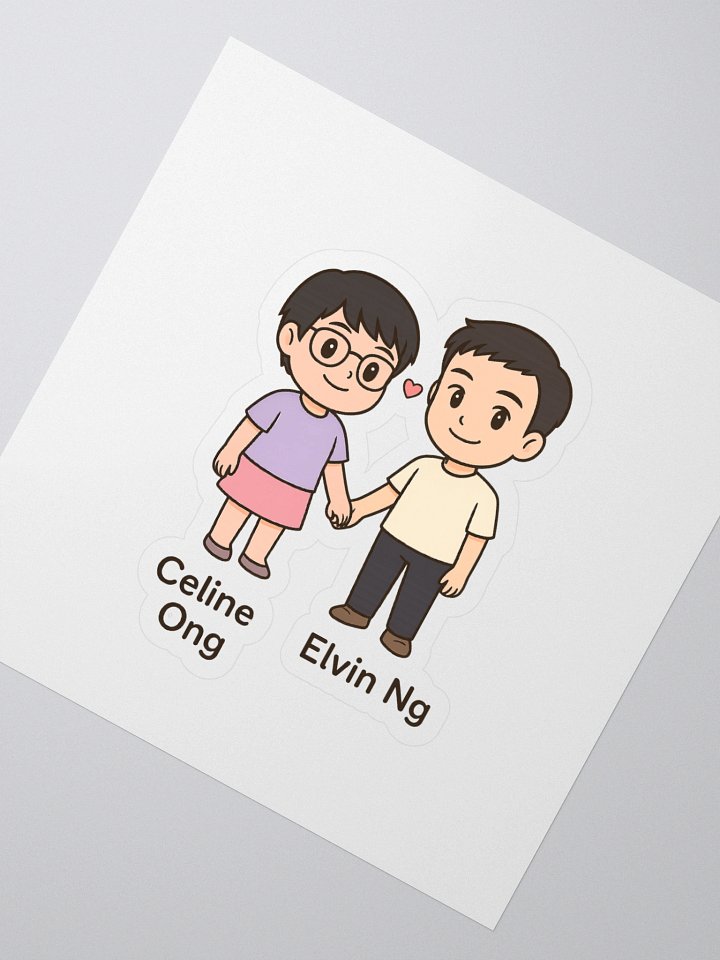 Celine & Elvin – Best Friendship Ever Sticker Pack product image (2)