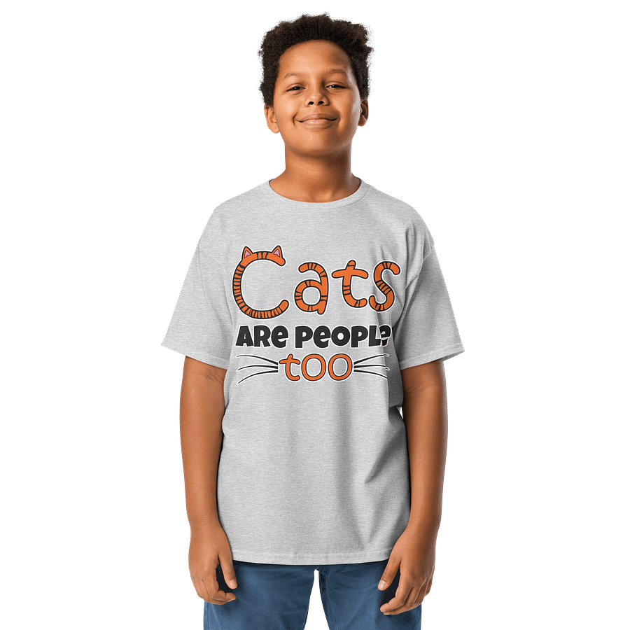 Cats Are People Too Kids T-shirt product image (46)
