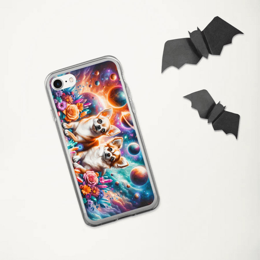 Cosmic Chihuahua Guardians - iPhone case product image (7)