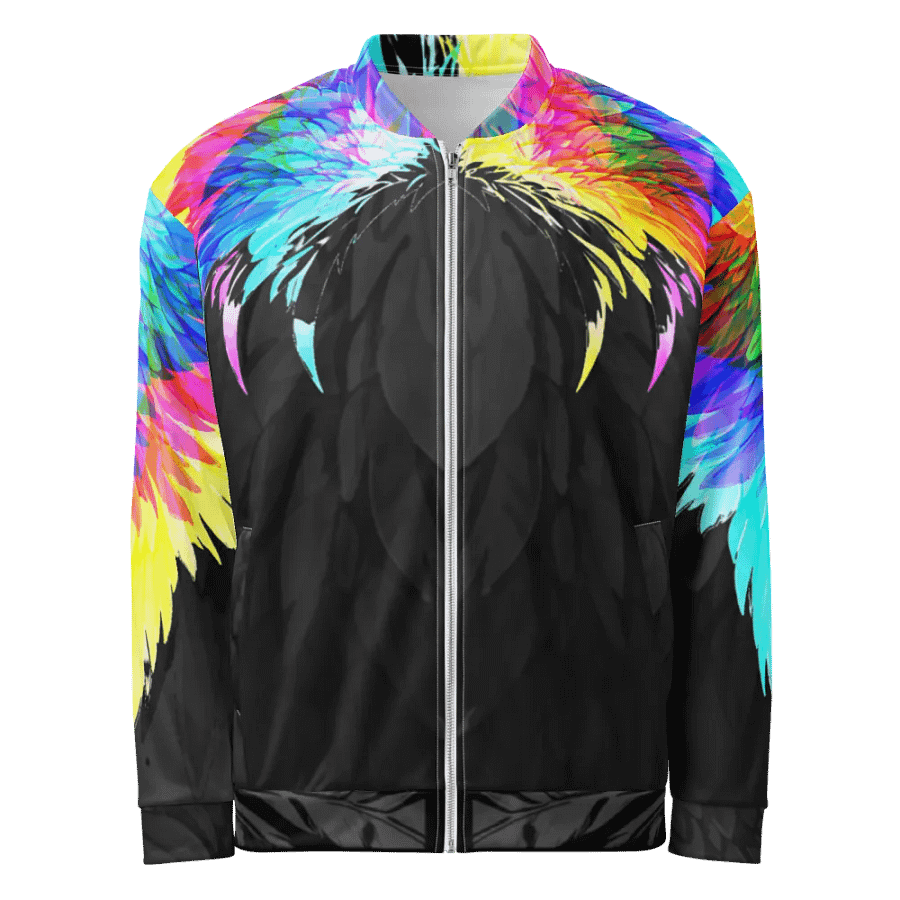 Sky's Embrace Unisex Bomber (AOP) product image (3)