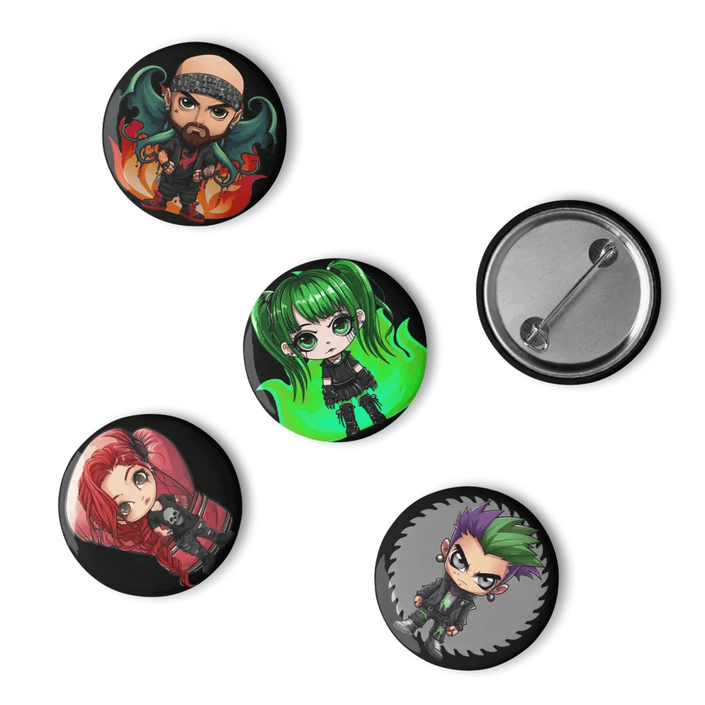 Big O and Friends! Button Collection #1 product image (6)