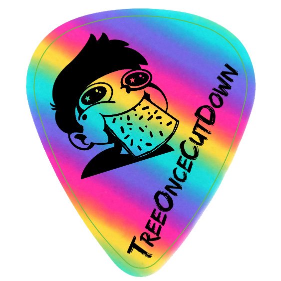 TreeOnceCutDown Guitar Pick product image (1)