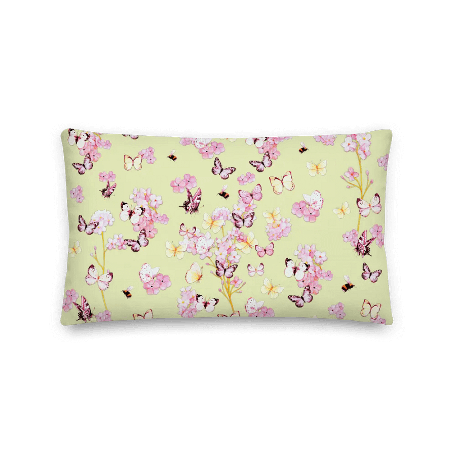 Cottage Sunday Floral Whimsy All-Over Print Pillow product image (2)