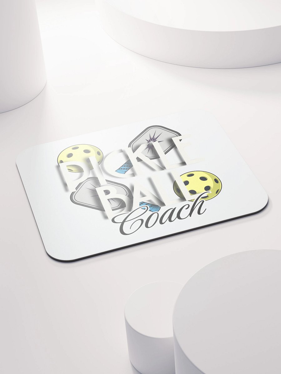 Pickleball Coach Reflective Classic Mouse Pad product image (4)