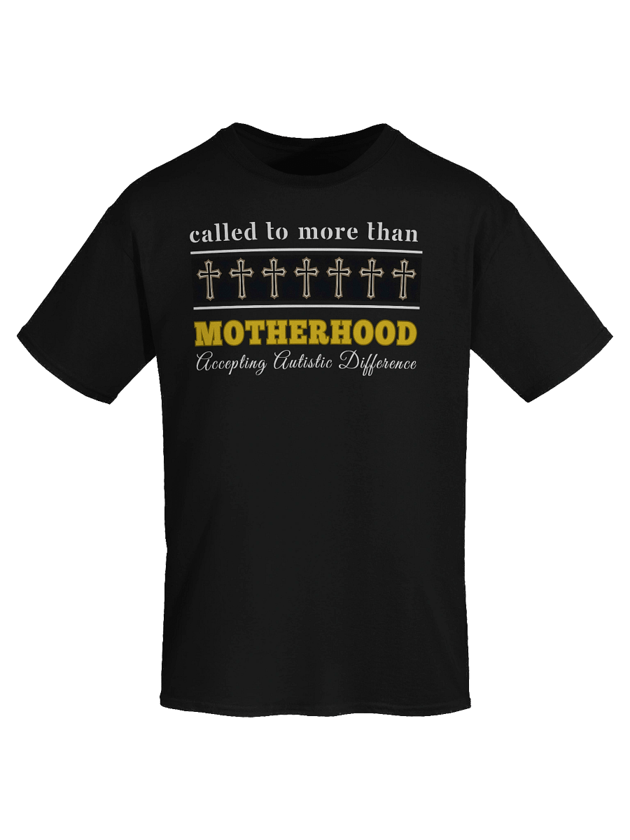 Called To More Than Motherhood Bella Canvas T-shirt | Christian Faith | Autism Awareness | Gift to Mom product image (5)