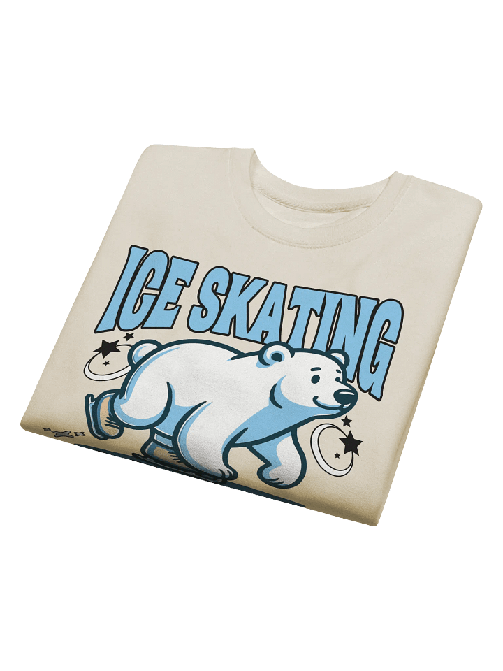 Ice Skating Sweatshirt– Funny Winter Sports Sweatshirt product image (2)