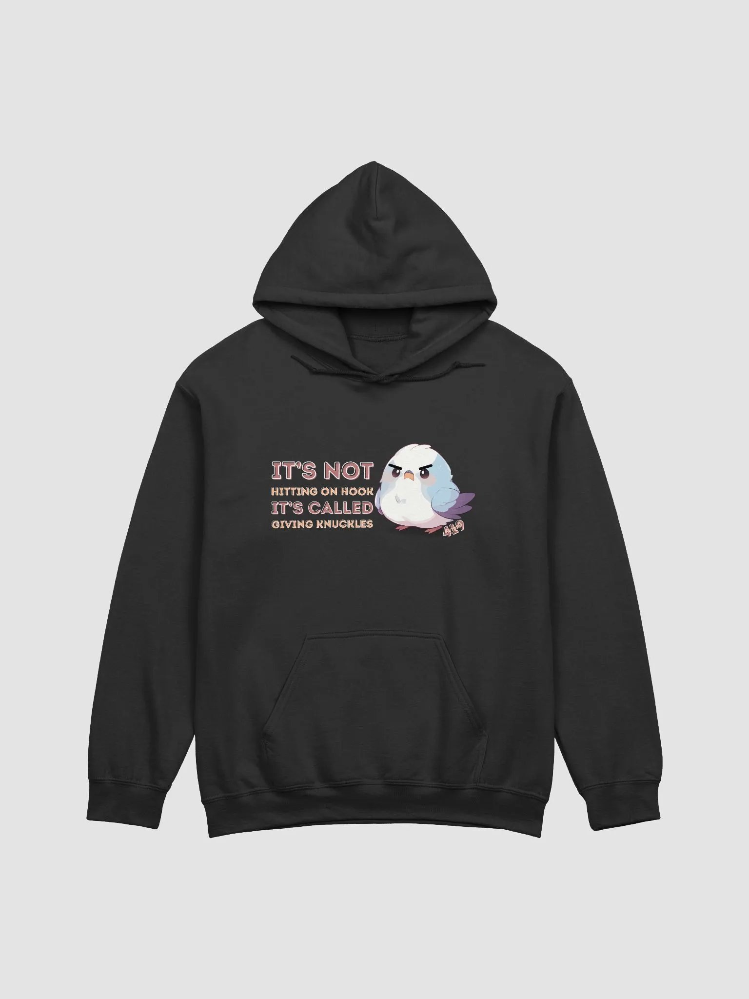 Giving Knuckles Dark-Colored Hoodie product image (3)