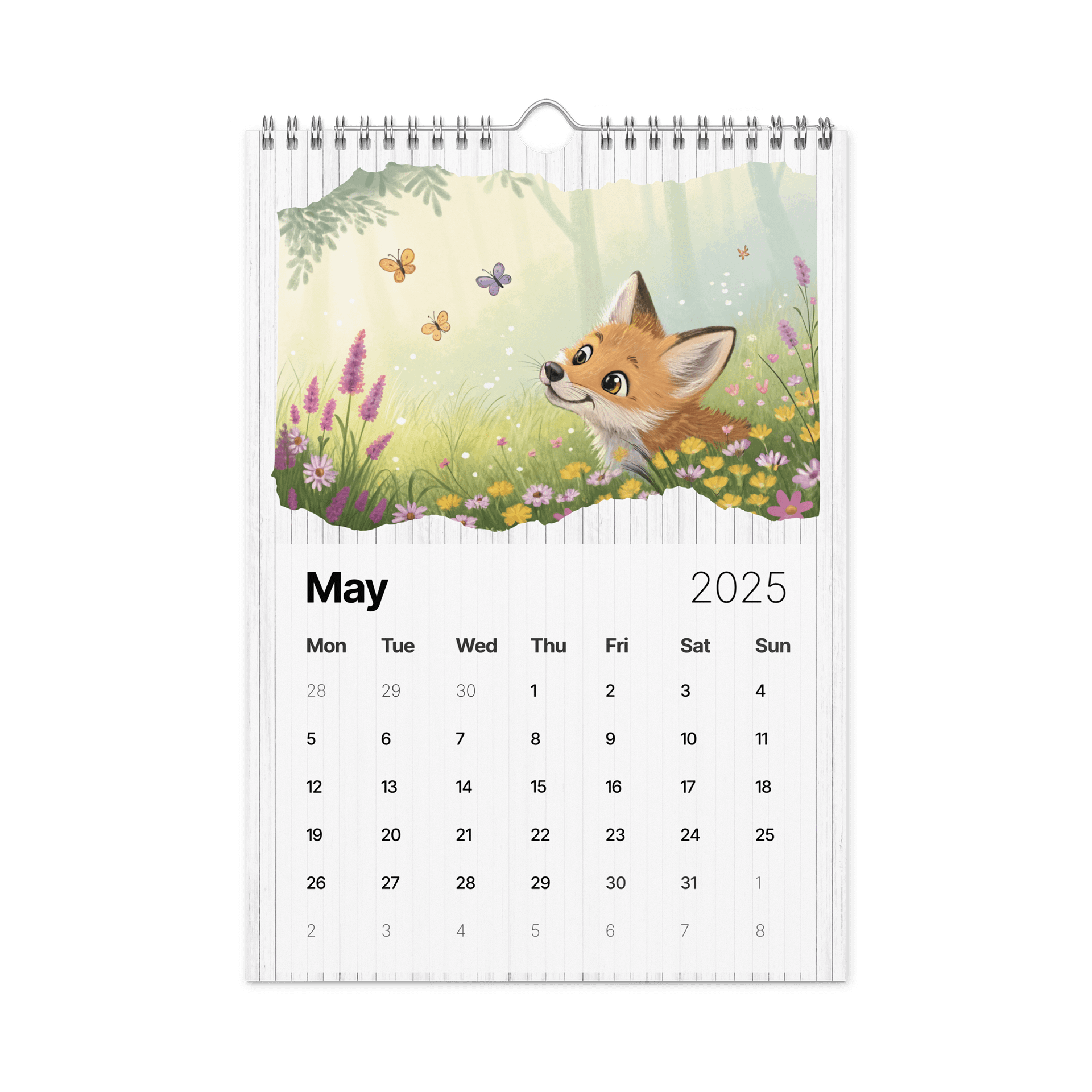 ADORABLE ANIMALS WALL CALENDAR 2026 product image (10)
