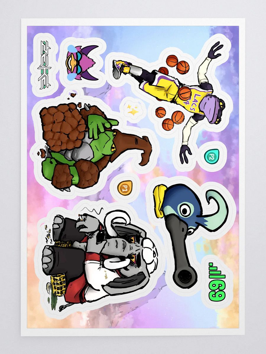 Rivals of Aether 2 Sticker Sheet product image (3)