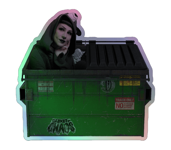 Dumpinmestetics Holographic Sticker product image (1)