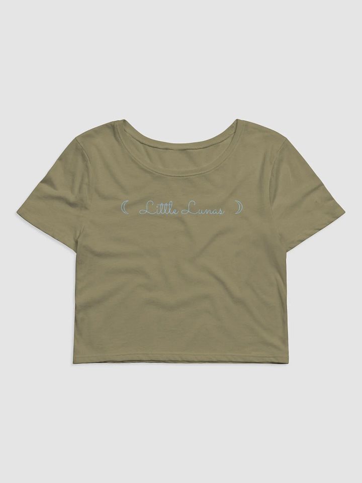 Little Lunas Cropped Tee - Blue product image (2)