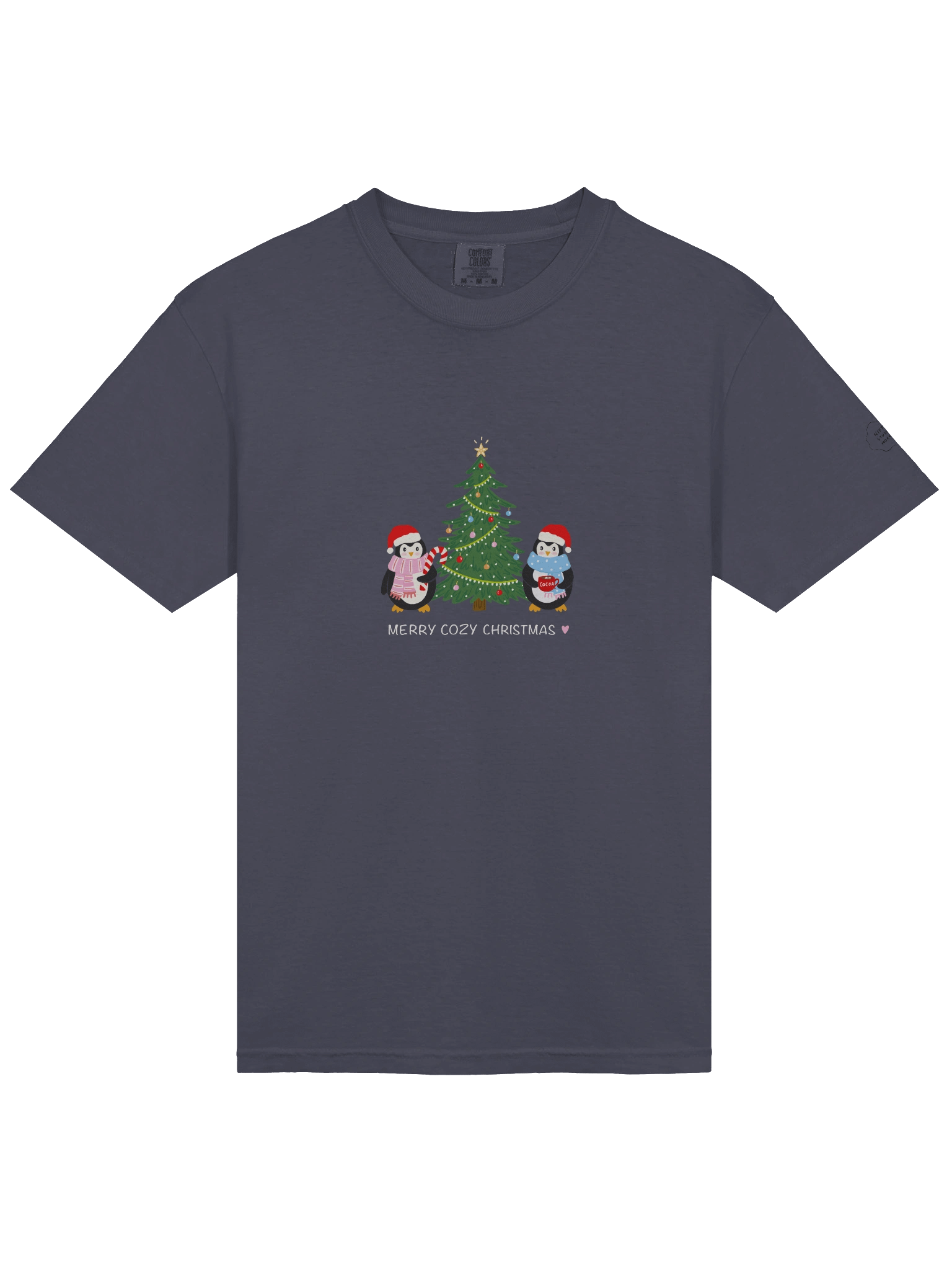 Festive Penguins Holiday T-Shirt product image (27)