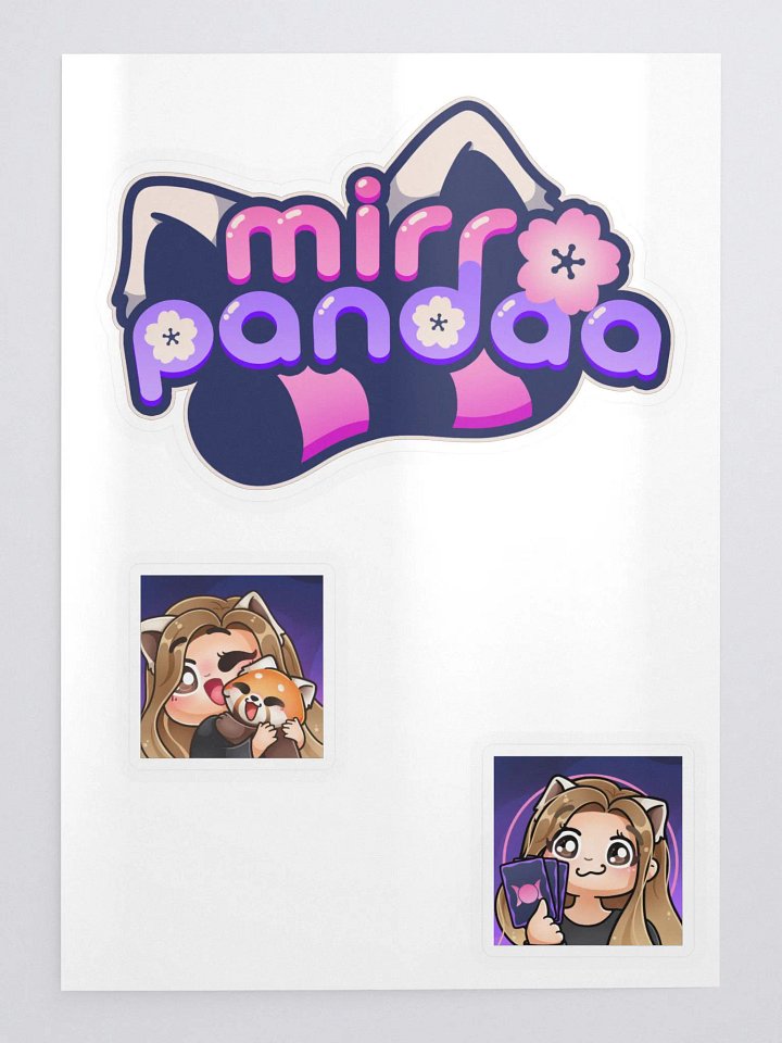 Mirrpandaa stickers product image (1)