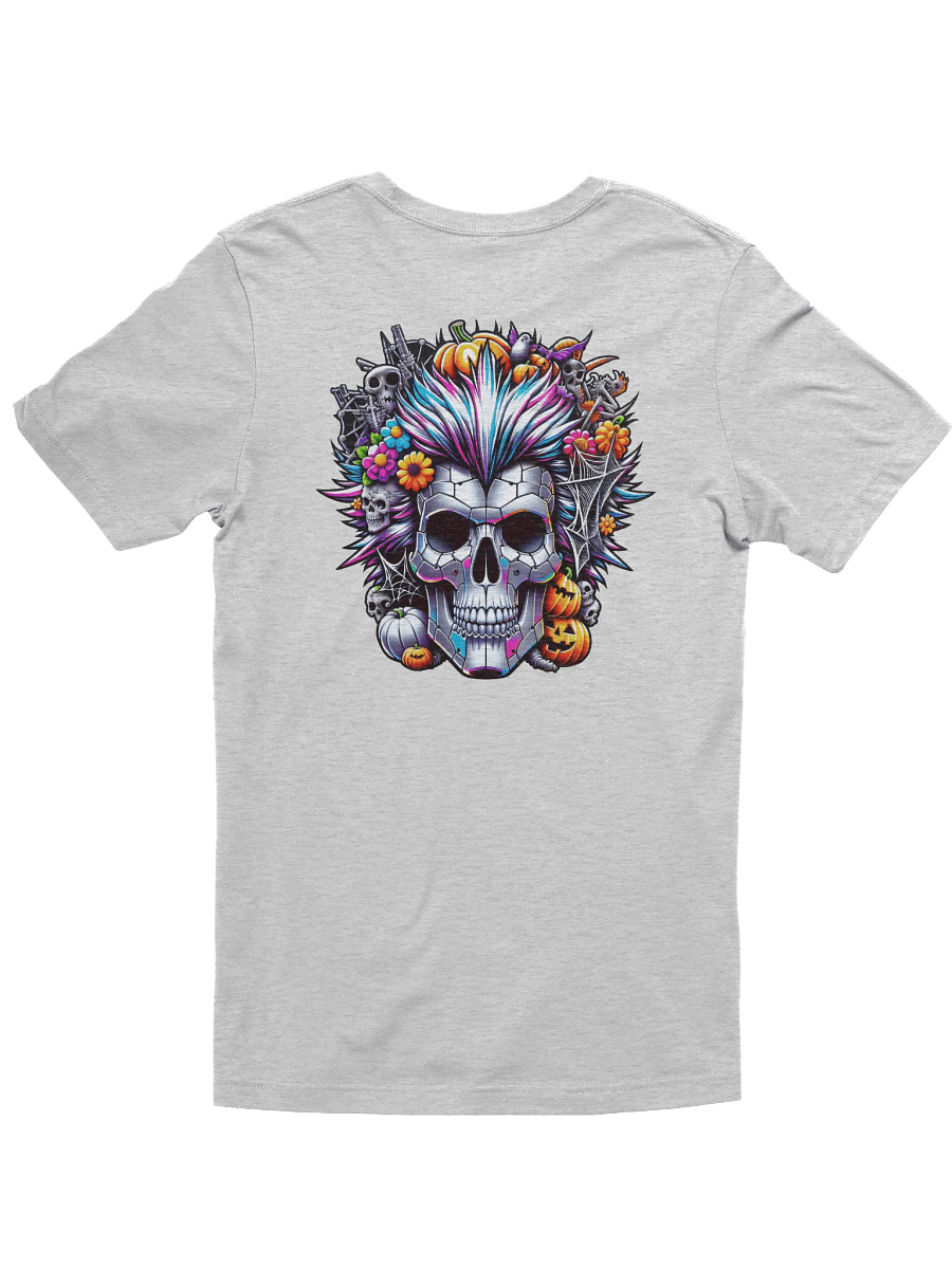 Festive Skull Halloween T-Shirt product image (17)