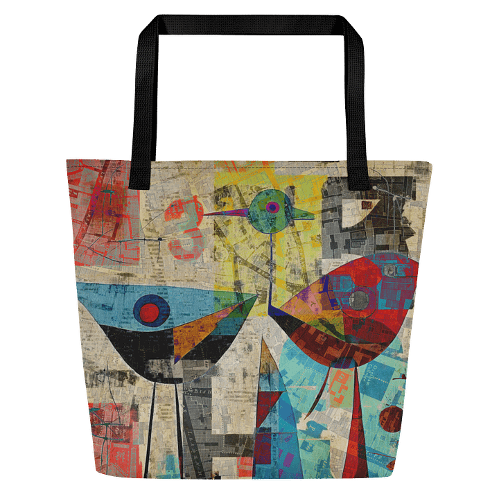 Fragments and Feathers Tote Bag product image (1)