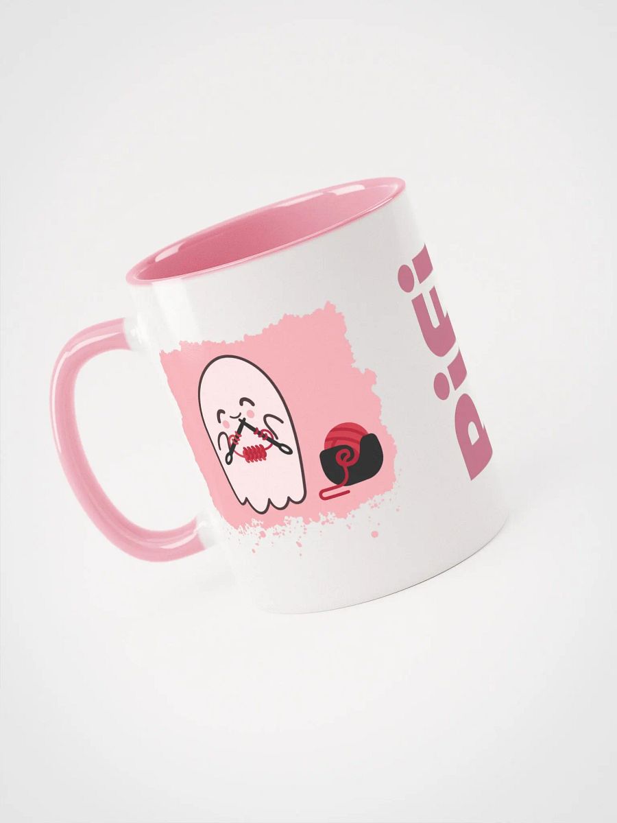 Ghost Hero Crocheting Ceramic Mug product image (3)