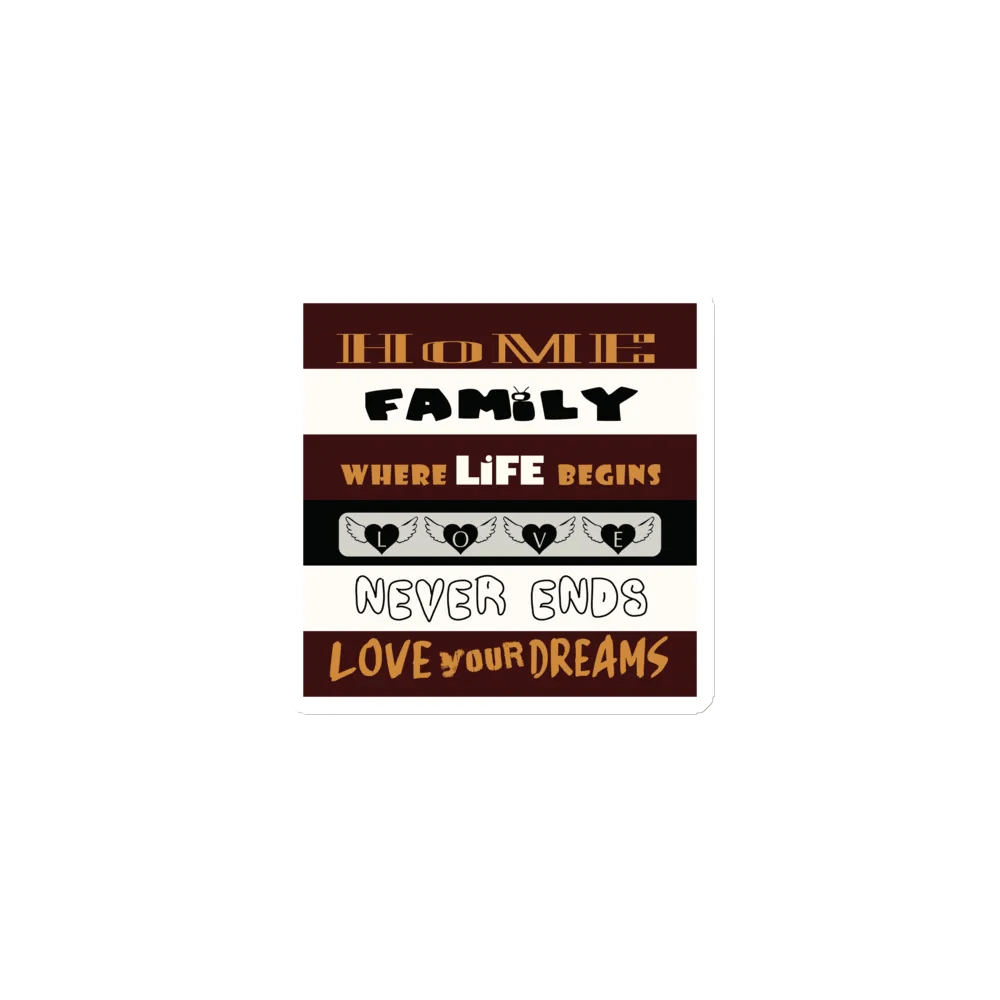 Love & Family Die-Cut Magnets product image (1)