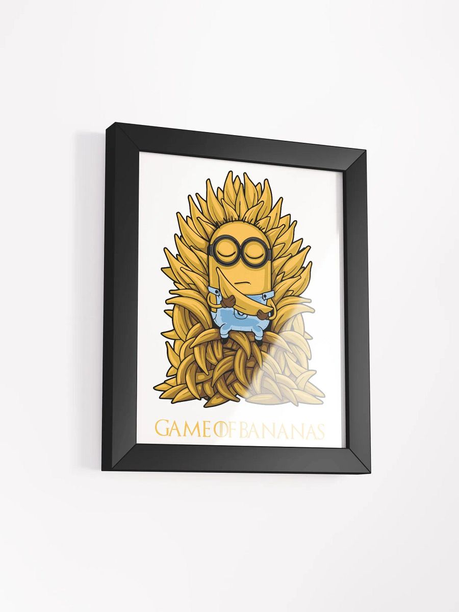 Minion Banana Throne Poster product image (51)