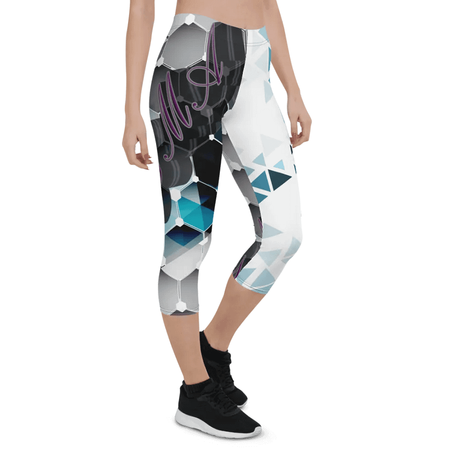 PGMA Geometric Art Capri Leggings product image (7)
