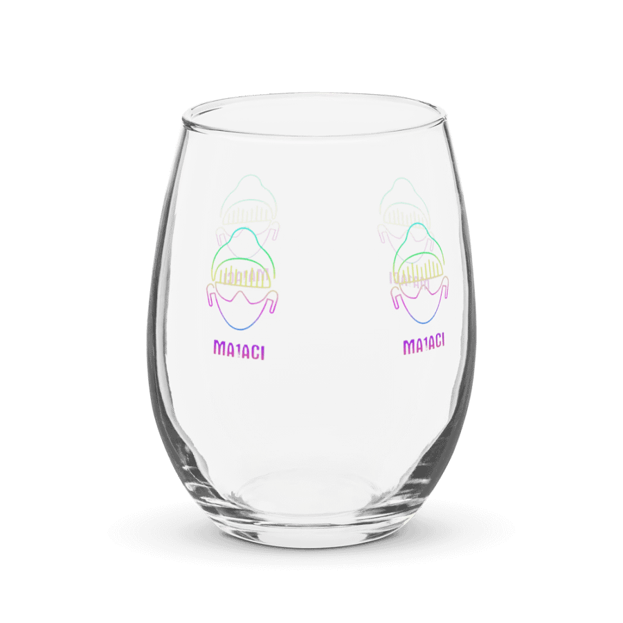 Ma1aci Beats Stemless Wine Glass product image (3)