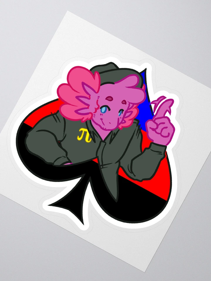 OG Poly in Spades | Kiss-Cut Sticker product image (2)