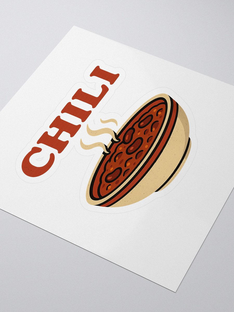 Steamy Chili Kiss Cut Stickers product image (3)