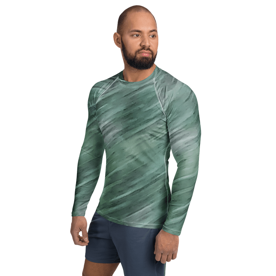 Sun-Proof Men's Rash Guard: Coastal Breeze product image (3)