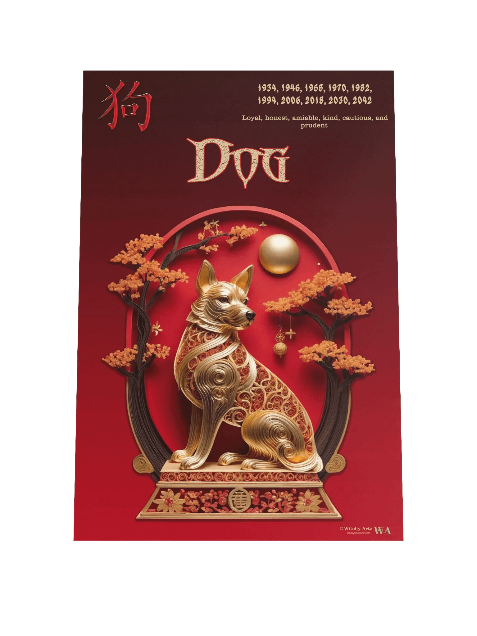 Chinese Zodiac Poster - DOG product image (3)