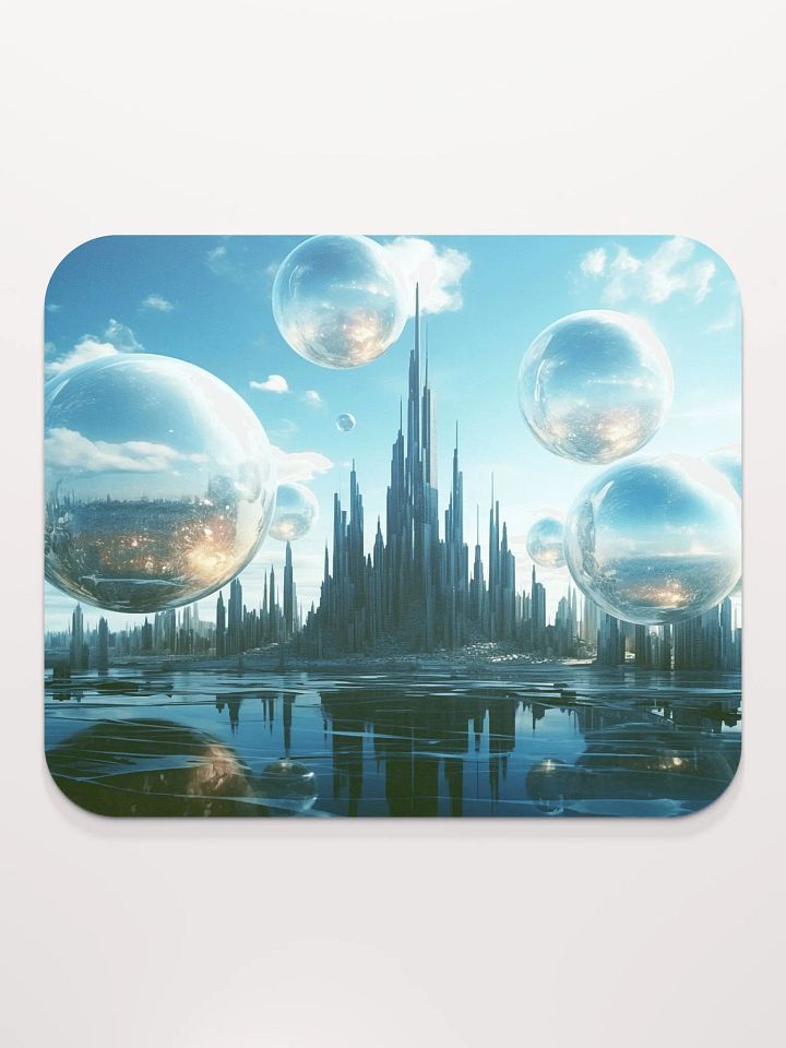 Skybound Reflections: A Vision of Tomorrow Mousepad product image (2)