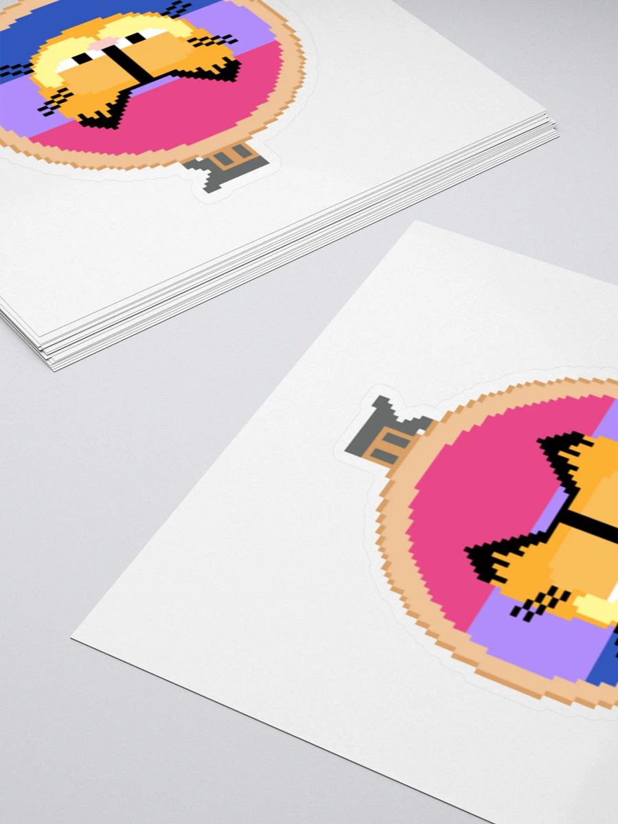 Garfield cross stitch sticker (bisexual) product image (4)