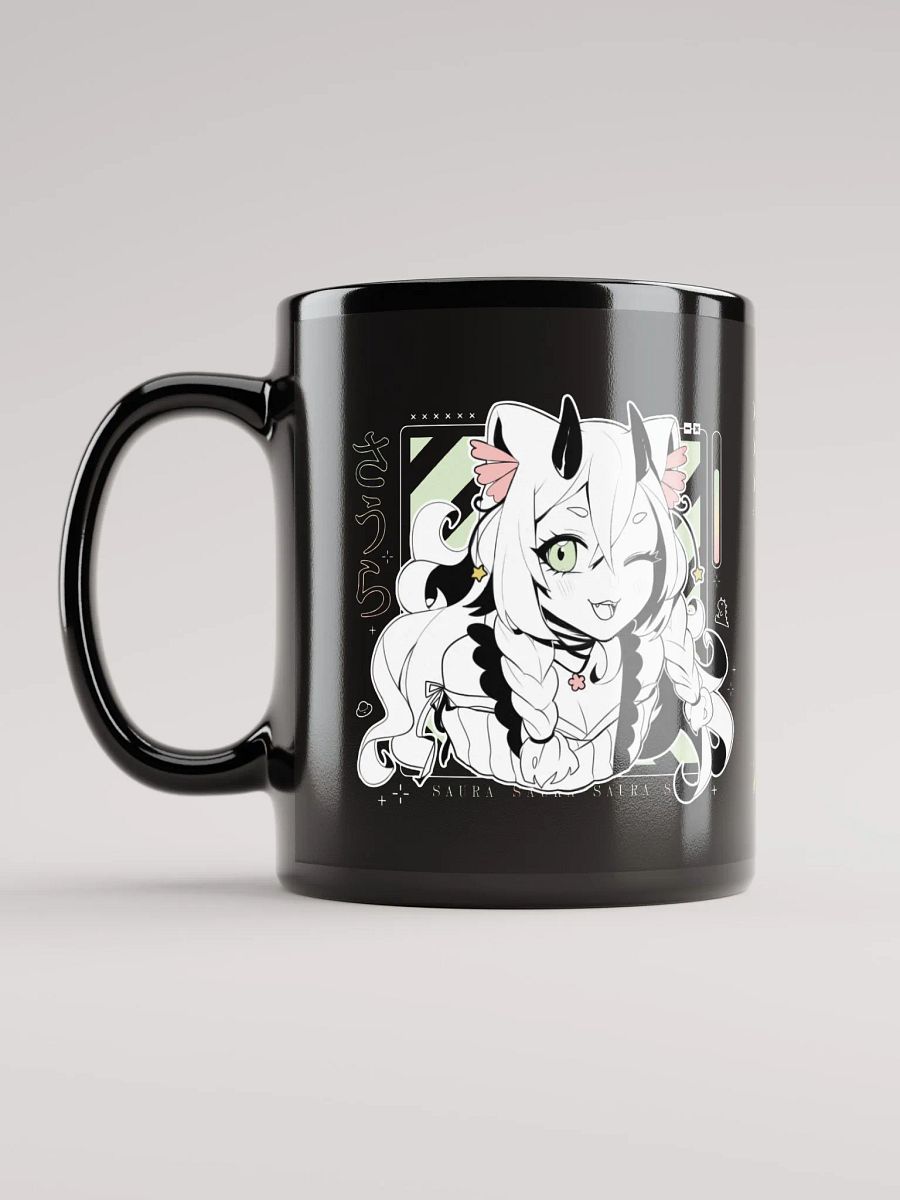 *WINK* Black Glossy Mug product image (6)