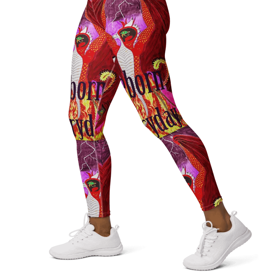 Phoenix Rebirth Yoga Leggings product image (6)