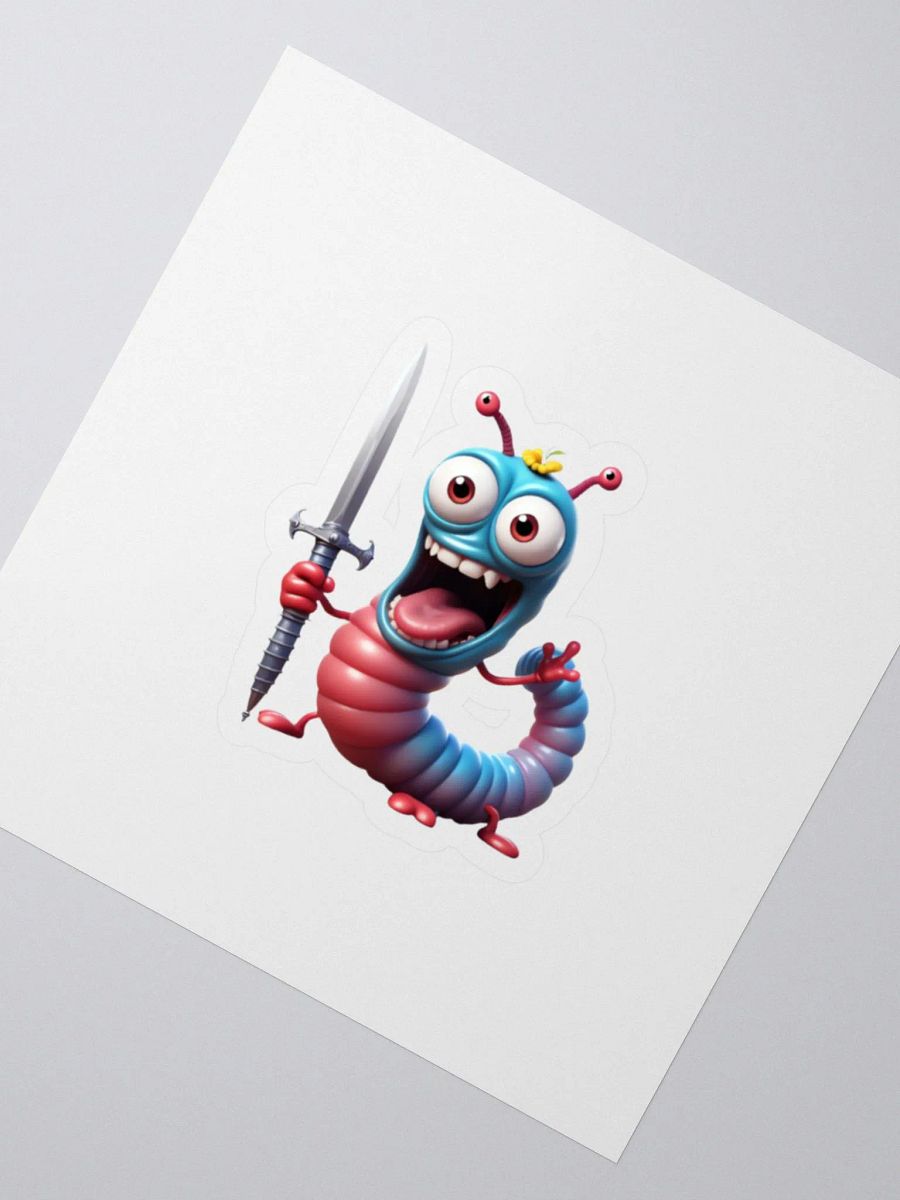 Worm Sticker product image (2)