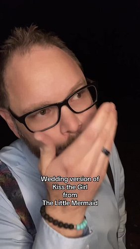 💍🎶 “Yes, you want her… look at her, you know you do…” 🎤✨

Some call this the wedding version…soft, tender, and full of love. ...