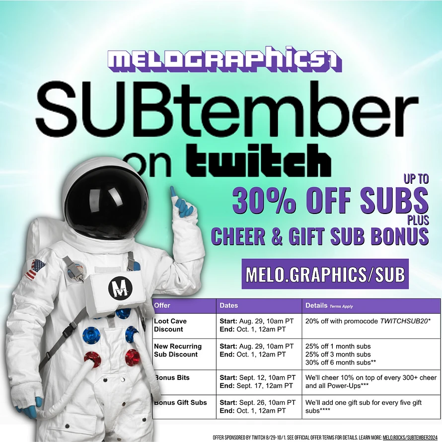 Twitch SUBtember 2024