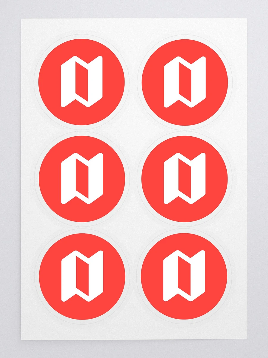 nomad list stickers - glossy film product image (3)
