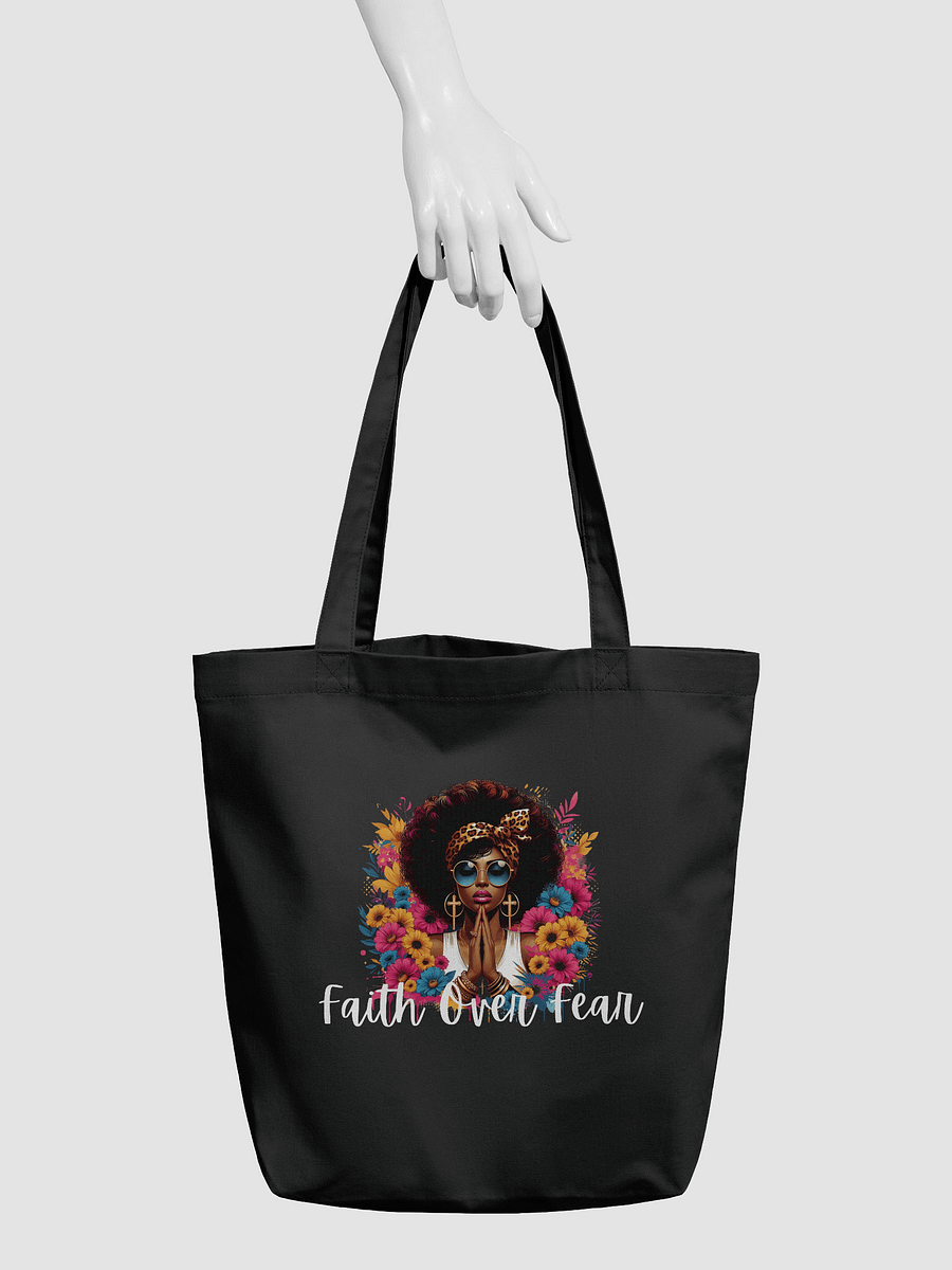 Faith Over Fear Illustrated Tote Bag product image (5)