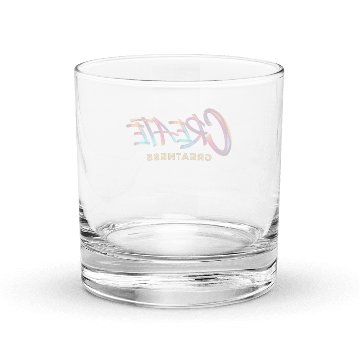 CREATE GREATNESS Rocks Glass product image (2)
