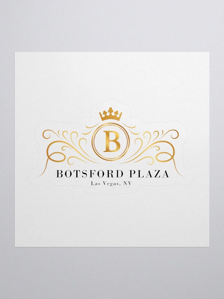Botsford Plaza Kiss Cut Sticker product image (2)