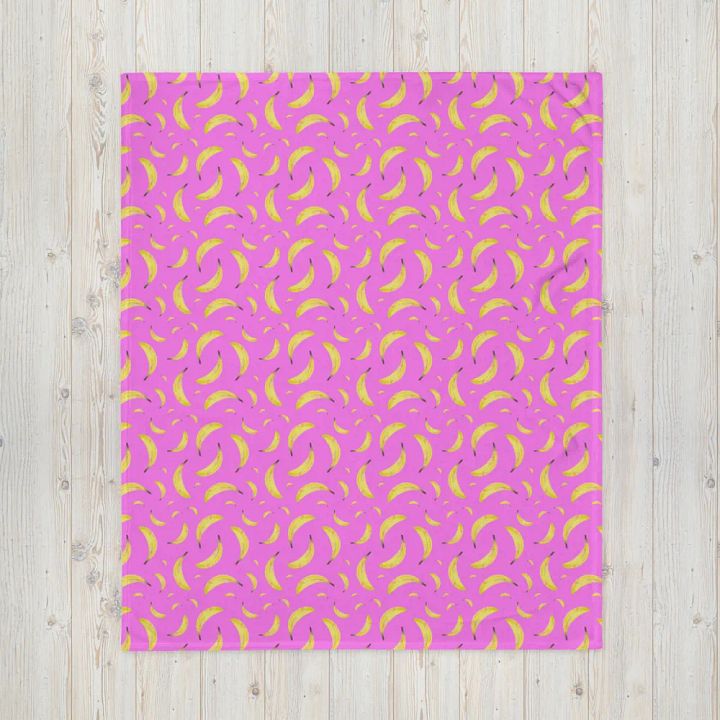 Bananapalooza throw blanket product image (2)