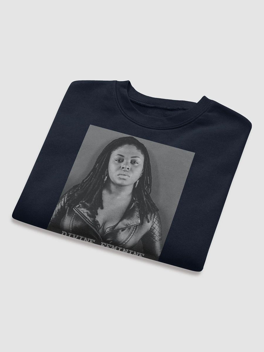 Divine Feminine Navy Crop Sweatshirt product image (8)