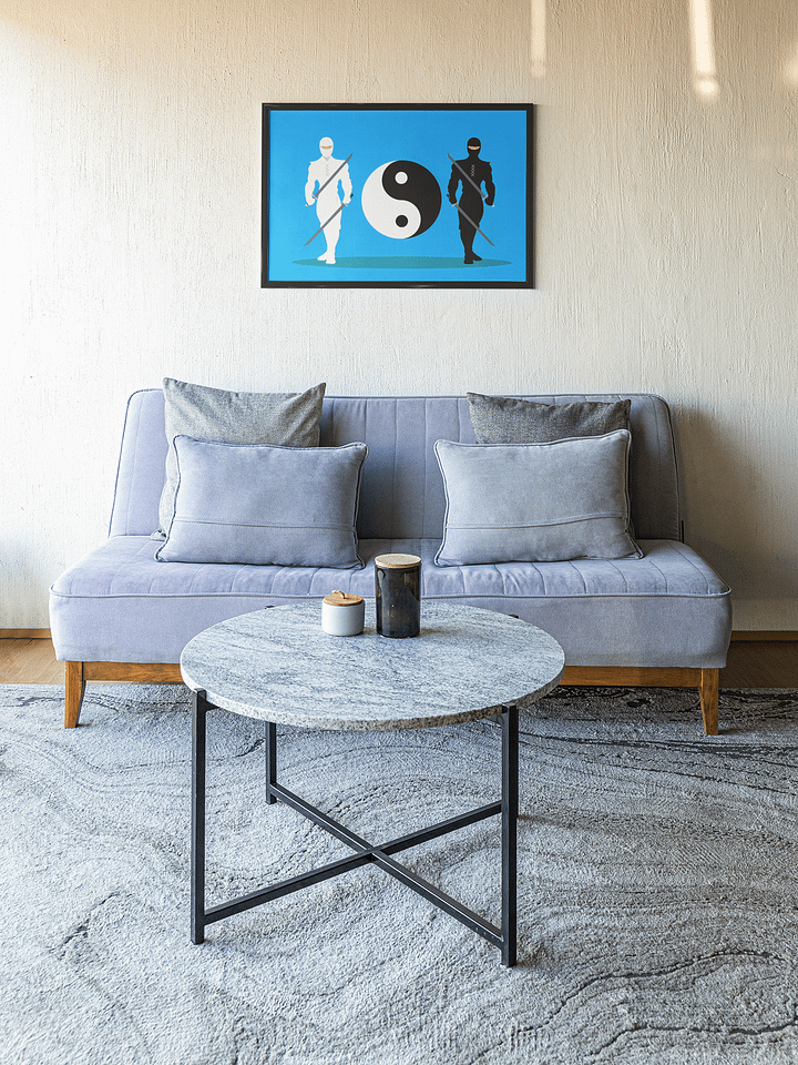 Yin-Yang Ninja Harmony Poster product image (1)