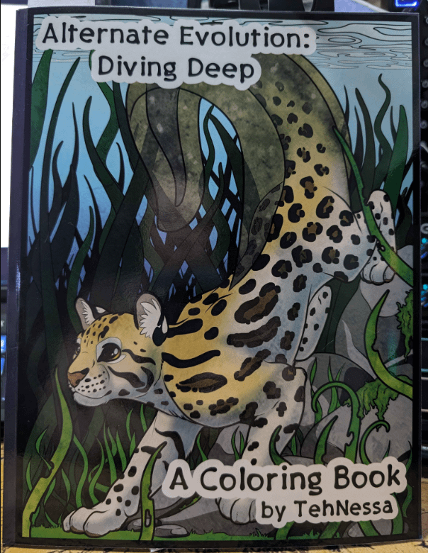 Diving Deep: An Embellished Coloring Book - set 1 product image (1)