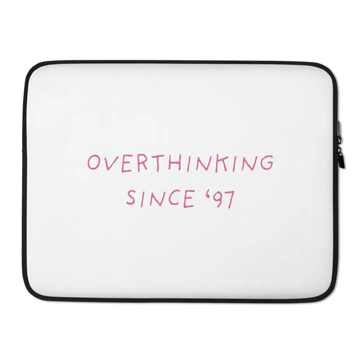 Overthinker's Haven Laptop Sleeve product image (2)