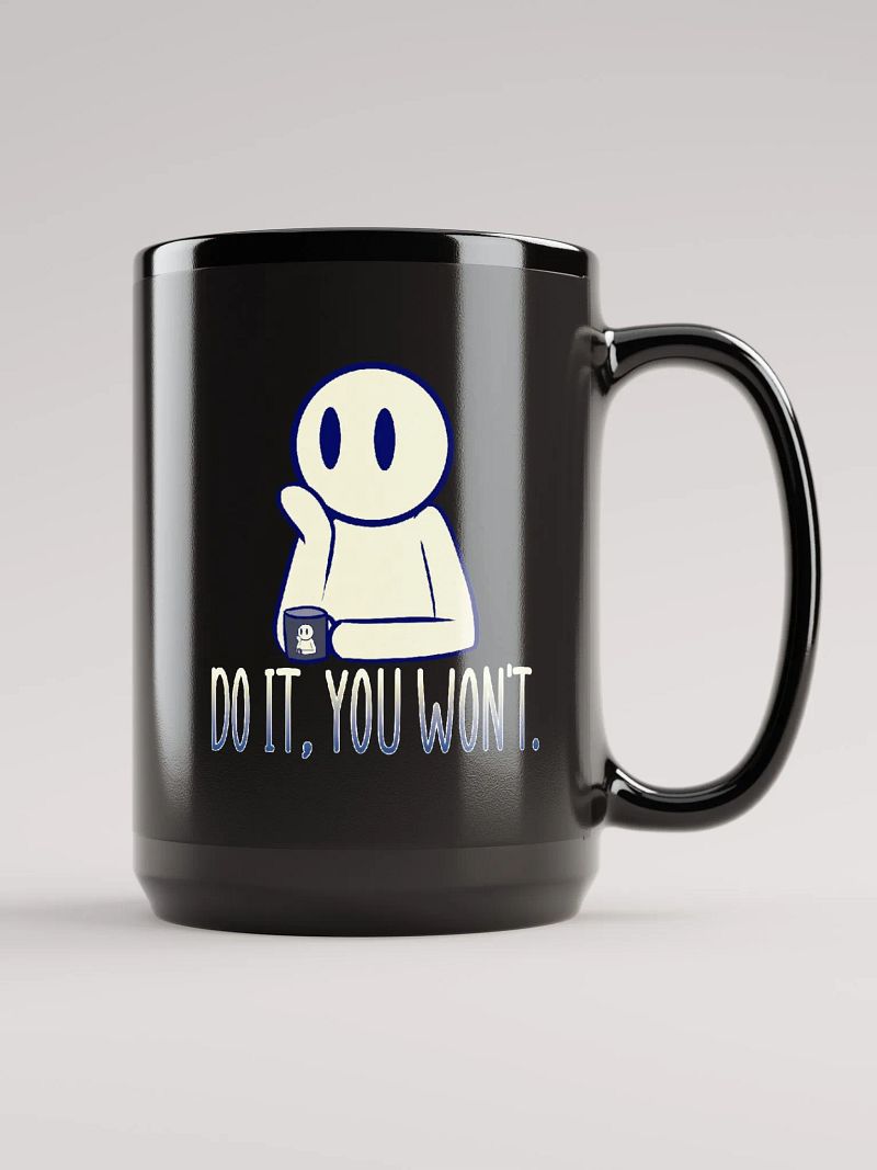 This is a stick figure on a mug.