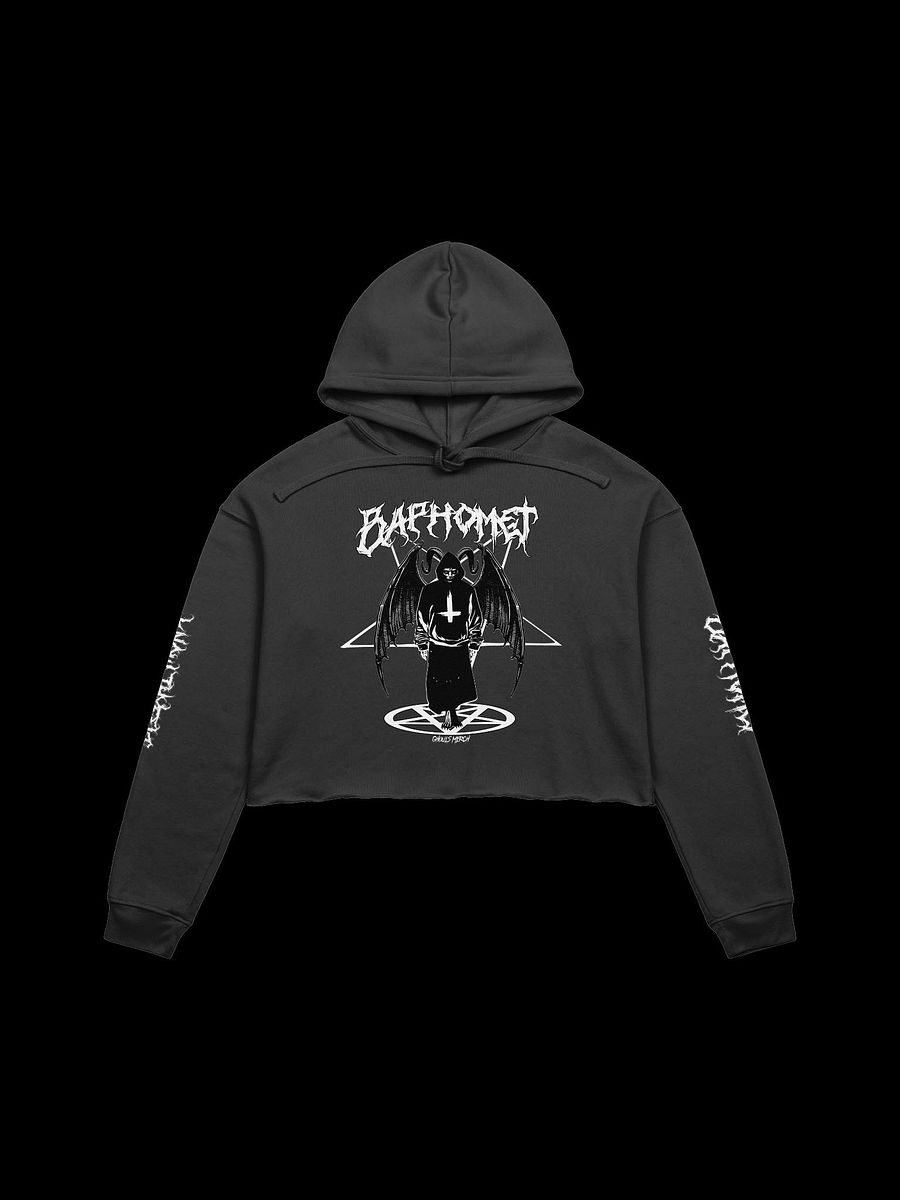 Baphomet Crop Hoodie product image (1)
