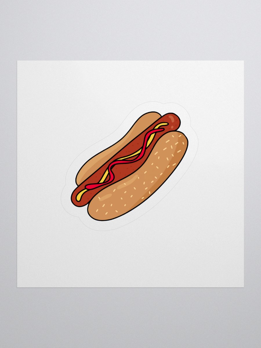 Hotdog Sticker product image (1)