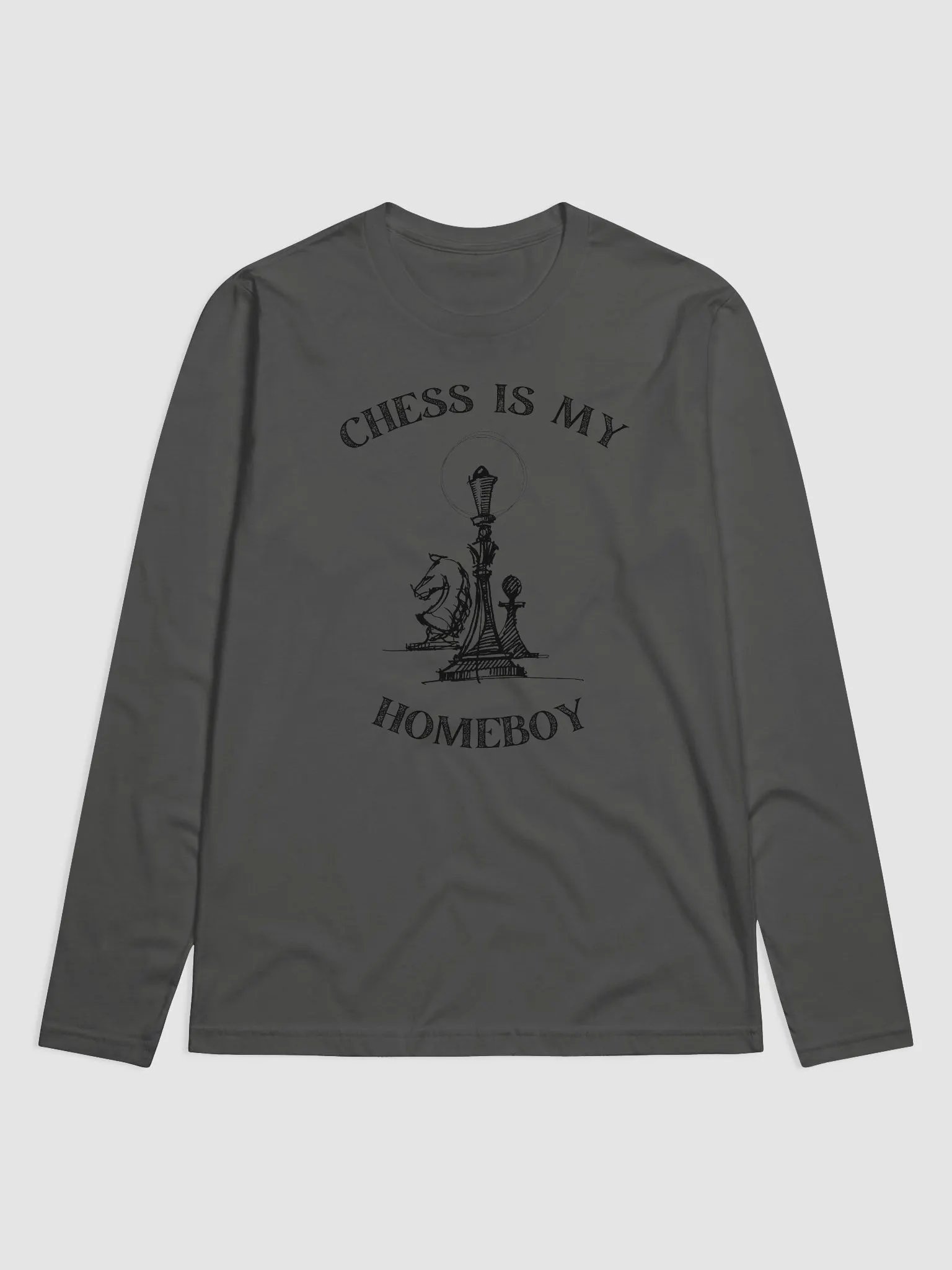Chess is my Homeboy Long Sleeve T Shirt product image (2)
